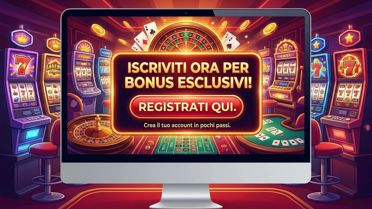 Registrazione con bonus
